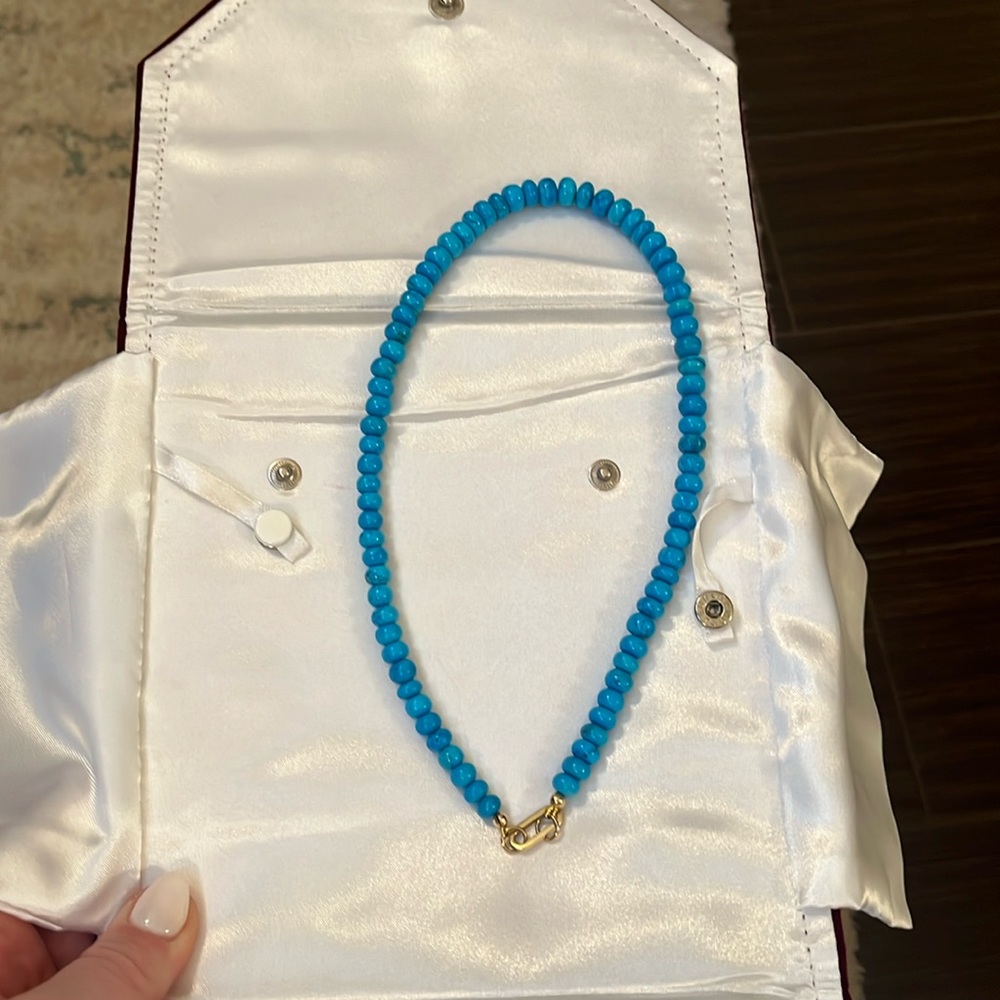 HART jewelry genuine turquoise necklace